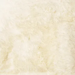 vidaXL Hoogpolig vloerkleed NAVARRA 60x100 cm polyester crèmekleurig