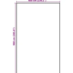 vidaXL Hooibergzeil 9,8x6 m 140 g/m² polypropyleen