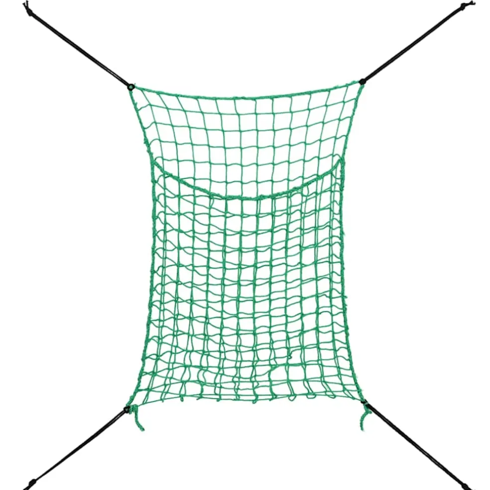 vidaXL Hooinetten rechthoekig 2 stuks 0,9x1 m PP