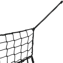 vidaXL Hooinetten 2 st 90x60 cm rechthoekig polypropeen zwart