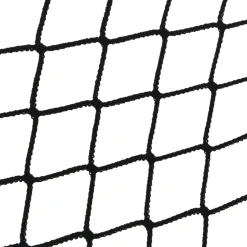 vidaXL Hooinetten 2 st 90x60 cm rechthoekig polypropeen zwart