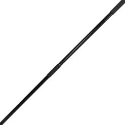 vidaXL Hooivorksteel Ø3,5x127,5 cm zwart staal