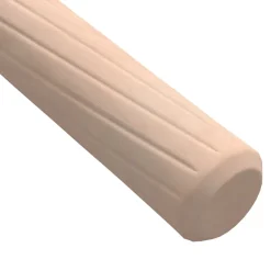 vidaXL Houten Dowels 2 st Naturel Ø 6 x 40 mm Massief Hout