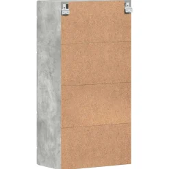 vidaXL Houten Kast Beton Grijs Bewerkt hout