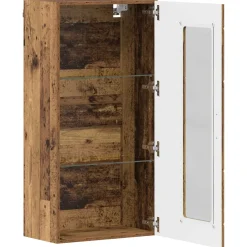 vidaXL Houten Kast Oudhout Bewerkt hout