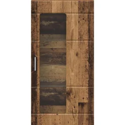 vidaXL Houten Kast Oudhout Bewerkt hout
