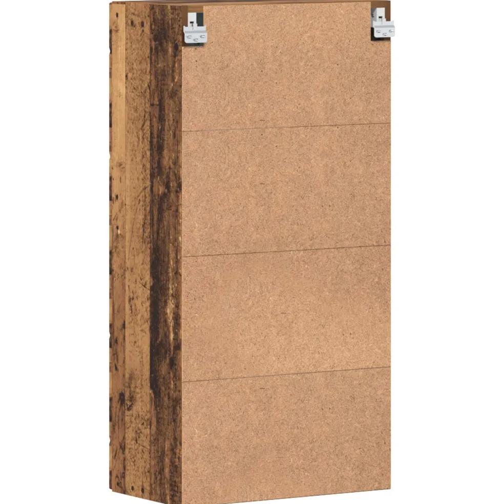 vidaXL Houten Kast Oudhout Bewerkt hout