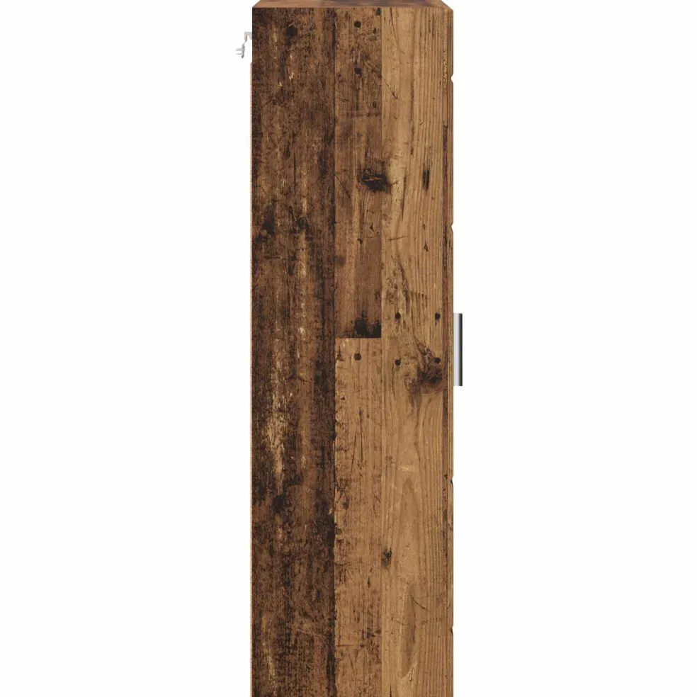 vidaXL Houten Kast Oudhout Bewerkt hout