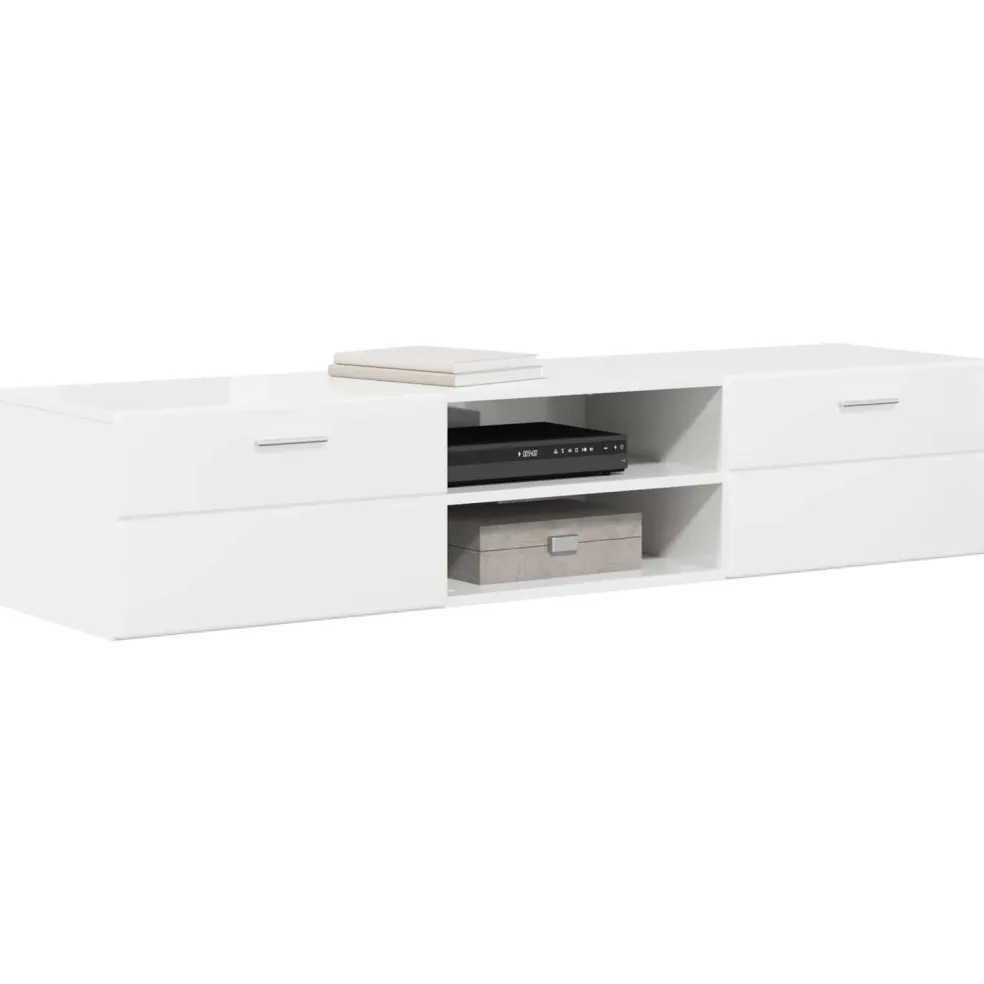 vidaXL Houten Kast 150 x 39 x 30 cm Beton Grijs Bewerkt hout