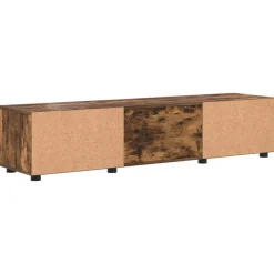 vidaXL Houten Kast 150 x 39 x 30 cm Gerookt eiken Bewerkt hout