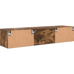 vidaXL Houten Kast 150 x 39 x 30 cm Gerookt eiken Bewerkt hout