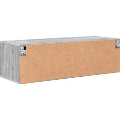 vidaXL Houten Kast 100,5 x 39 x 30 cm Grijs Sonoma Bewerkt hout