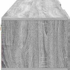 vidaXL Houten Kast 150 x 39 x 30 cm Grijs Sonoma Bewerkt hout