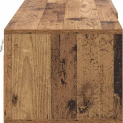 vidaXL Houten Kast 100,5 x 39 x 30 cm Oudhout Bewerkt hout