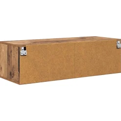 vidaXL Houten Kast 100,5 x 39 x 30 cm Oudhout Bewerkt hout