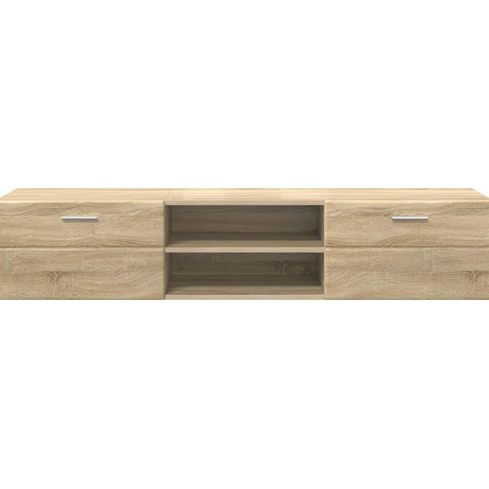 vidaXL Houten Kast 150 x 39 x 30 cm Sonoma Eiken Bewerkt hout