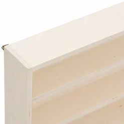 vidaXL Houten verzamelvitrine met deuren 40x8,5x37 cm