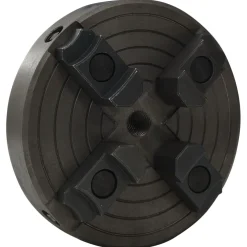 vidaXL Houtklauwplaat 4 bekken M18 verbinding 150x63 mm staal zwart