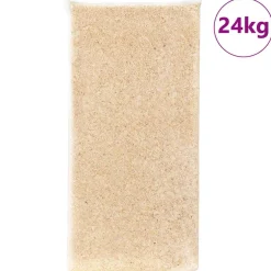 vidaXL Houtkrullen voor strooisel voor dieren naaldhout 24 kg