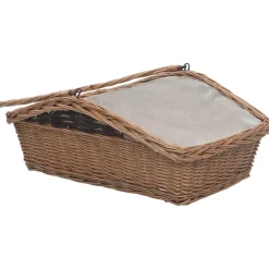 vidaXL Houtmand met handvat 61,5x46,5x58 cm wilgenhout bruin