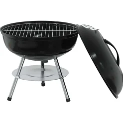 vidaXL Houtskool Grill 36,5 x 36,5 x 40 cm Zwart