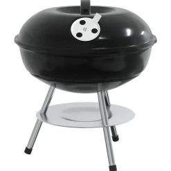 vidaXL Houtskool Grill 36,5 x 36,5 x 40 cm Zwart