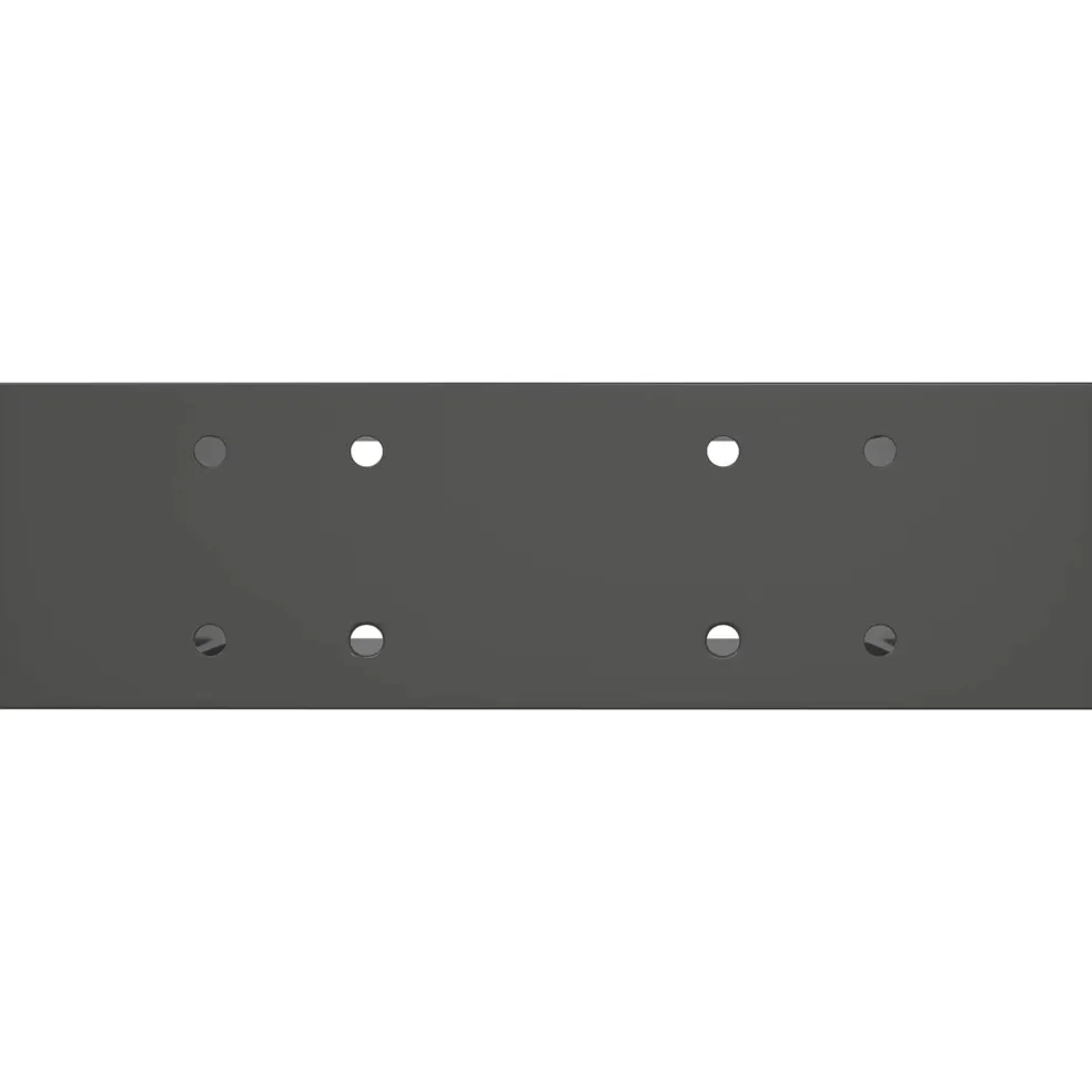 vidaXL Houtstapel Steun 2 st Antraciet 34 x 10 x 15 cm Staal
