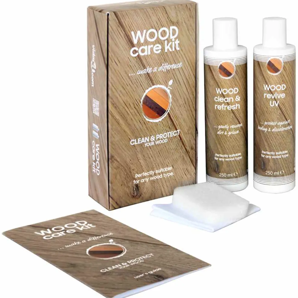 vidaXL Houtverzorgingsset 2x250 ml CARE KIT