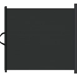 vidaXL Huisdierenhek uittrekbaar 82,5x125 cm zwart
