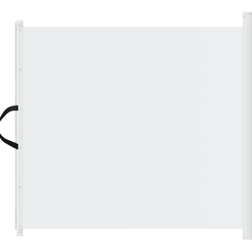 vidaXL Huisdierenhek uittrekbaar 82,5x125 cm wit