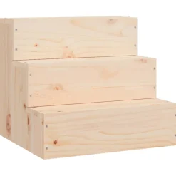 vidaXL Huisdierentrap 40x37,5x35 cm massief grenenhout