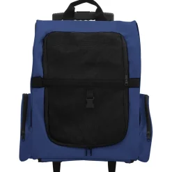 vidaXL Huisdierentrolley inklapbaar blauw