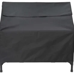 vidaXL Huis voor Huisdieren Zwart 90 x 65 x 83 cm Staal