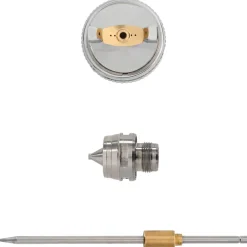 vidaXL HVLP Spuitpistool Mondstuk 1,7 mm Mondstuk zilver