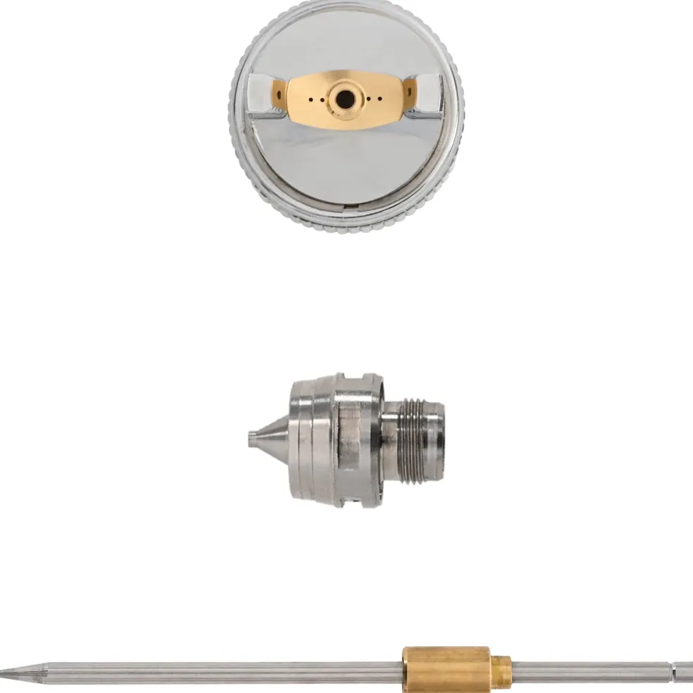 vidaXL HVLP Spuitpistool Mondstuk 1,7 mm Mondstuk zilver