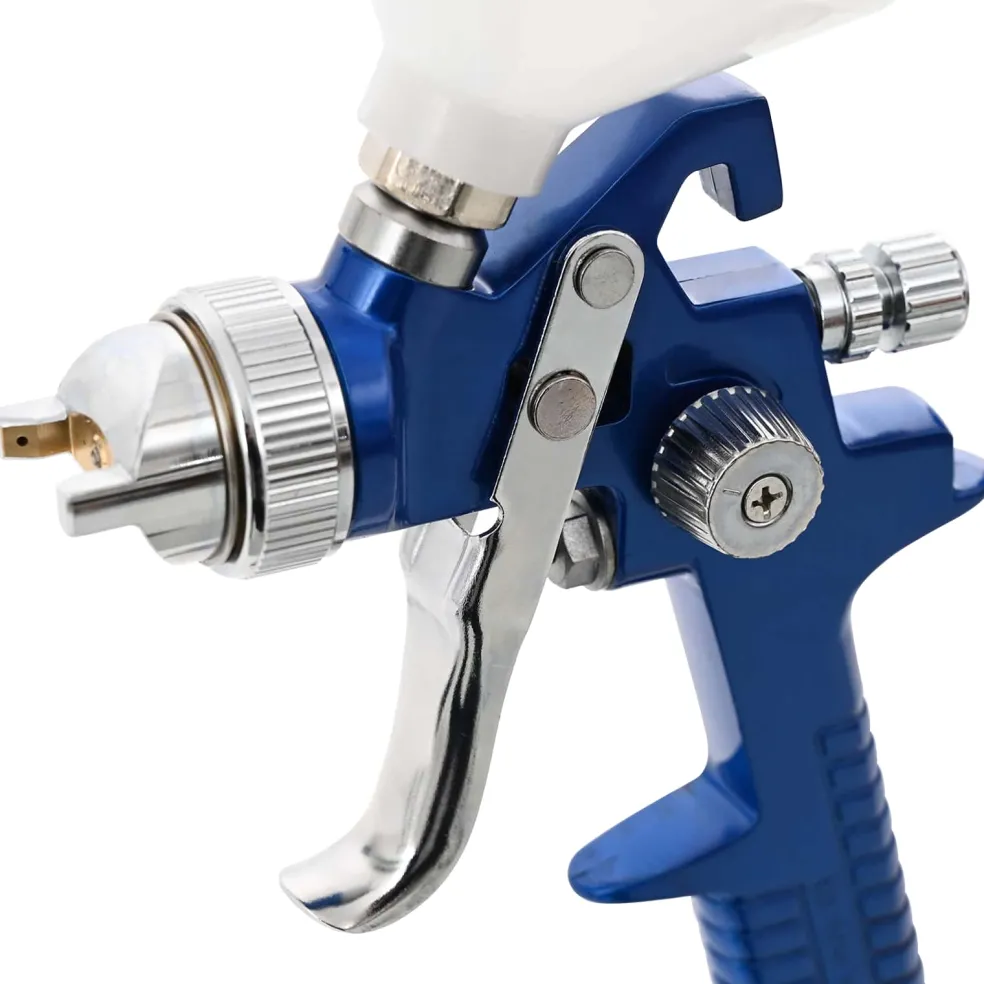 vidaXL HVLP verfspuit met 600 ml beker 1,4 mm Mondstuk 600 ml