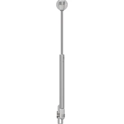 vidaXL Hydraulische Gasveer 12 st zilver 280 x 17 x 16 mm PP en IJzer