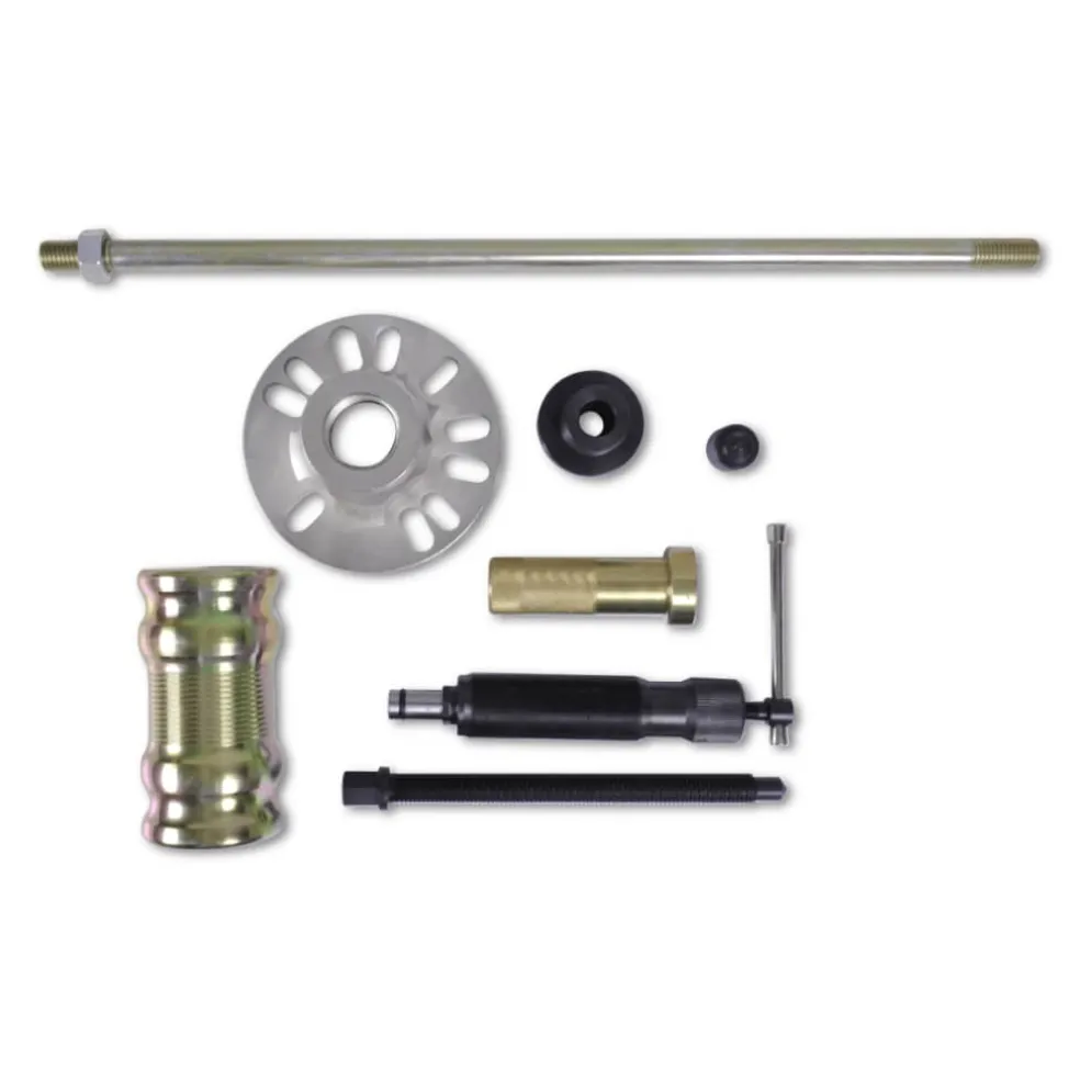 vidaXL Hydraulische wielnaaftrekker met hamer set 10 ton