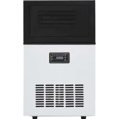 vidaXL IJsblokjesmachine 45 kg/24 u zwart