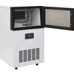vidaXL IJsblokjesmachine 45 kg/24 u zwart