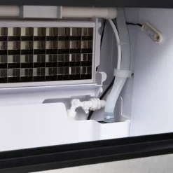 vidaXL IJsblokjesmachine 45 kg / 24 u zilverkleurig