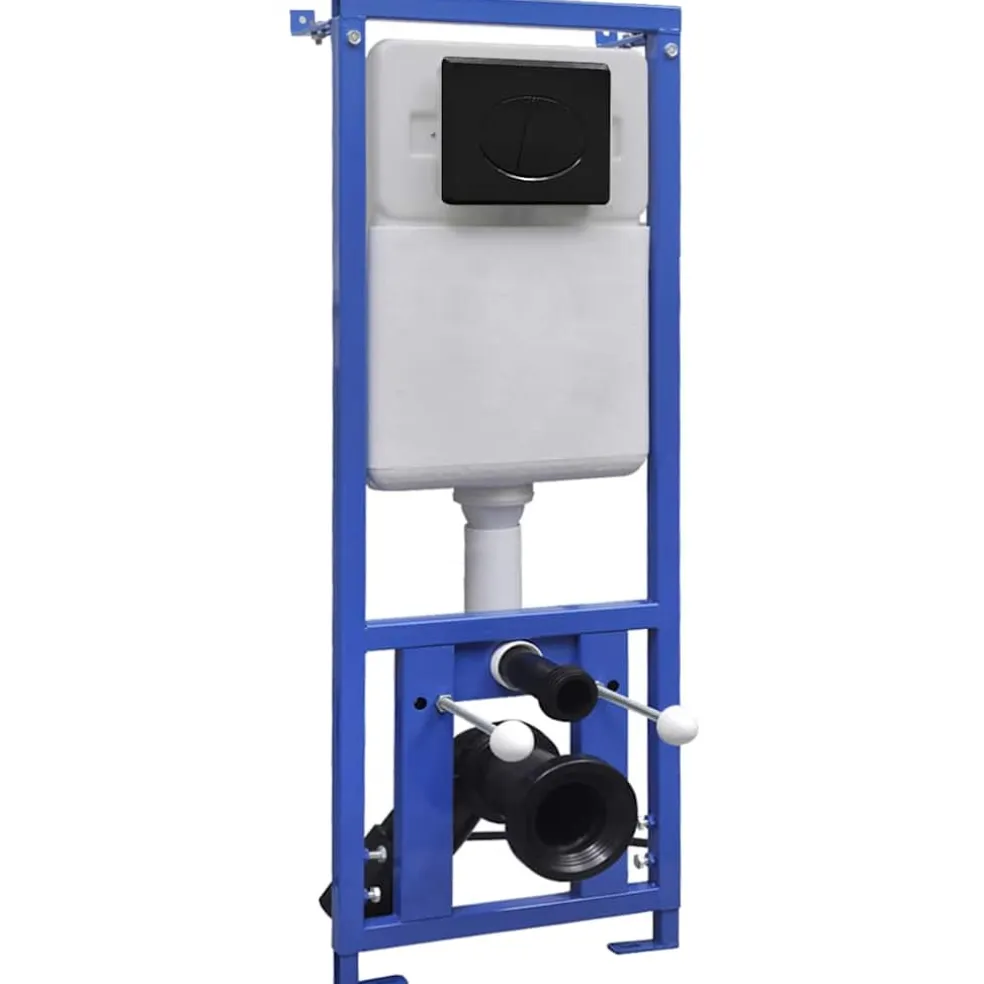 vidaXL Inbouwreservoir voor Hangtoilet 11 L 41x14x(110-125) cm