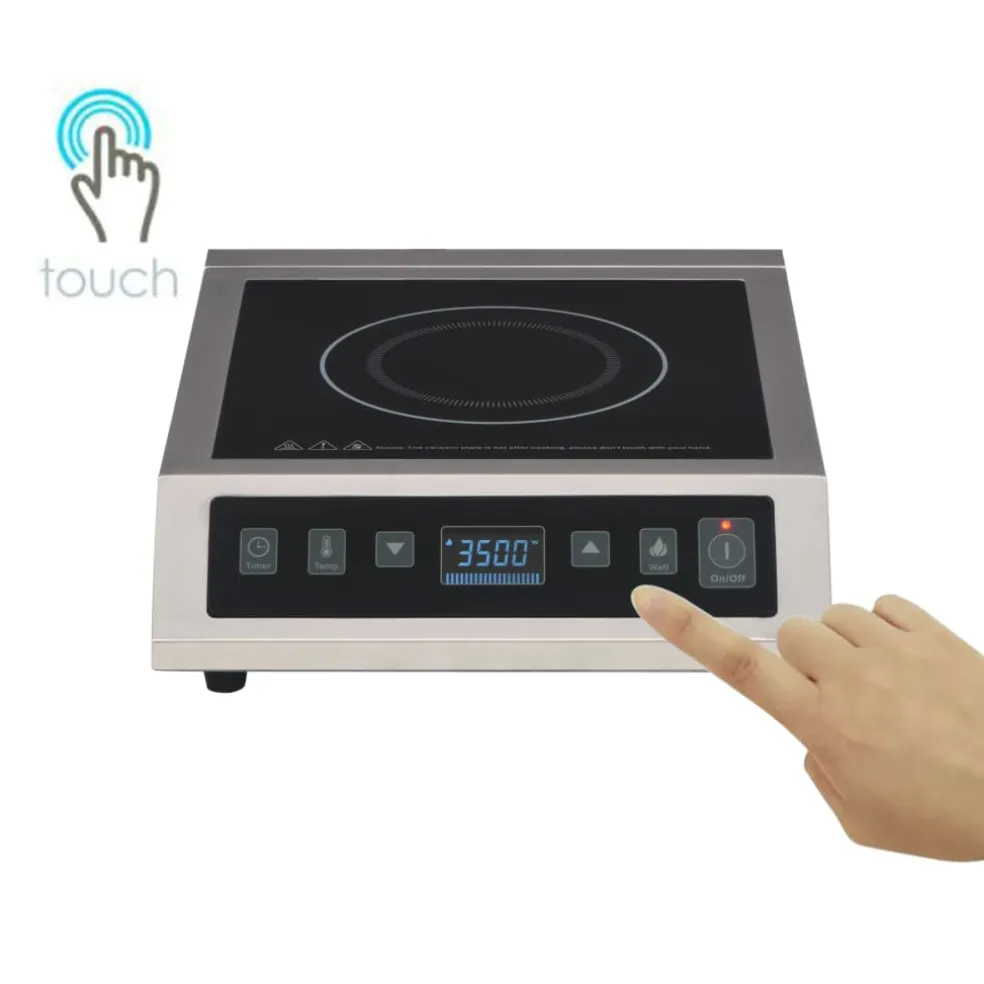 vidaXL Inductiekookplaat met aanraakscherm 3500 W