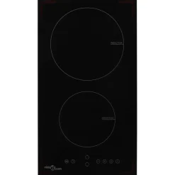 vidaXL Inductiekookplaat met 2 kookzones aanraakbediening 3500 W glas