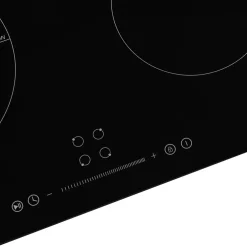 vidaXL Inductiekookplaat met 4 kookzones aanraakbediening 7000 W glas