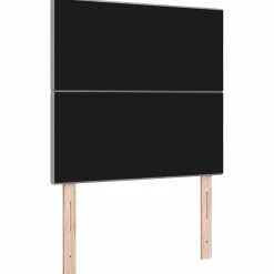 vidaXL in hoogte verstelbaar hoofdbord Lichtgrijs 80 cm Stof