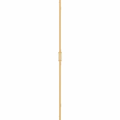 vidaXL Inloopdouchewand Goud 70 x 6,5 x 190 cm