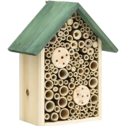 vidaXL Insectenhotels 2 st 23x14x29 cm massief vurenhout