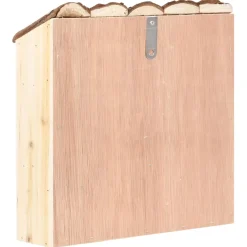 vidaXL Insectenhotel 30x10x30 cm vurenhout