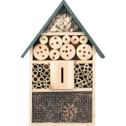 vidaXL Insectenhotel 30x10x48 cm vurenhout